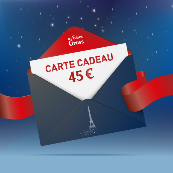 BON CADEAU PARIS 45€