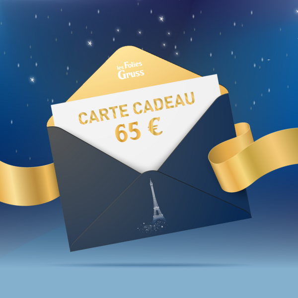 BON CADEAU PARIS 65€